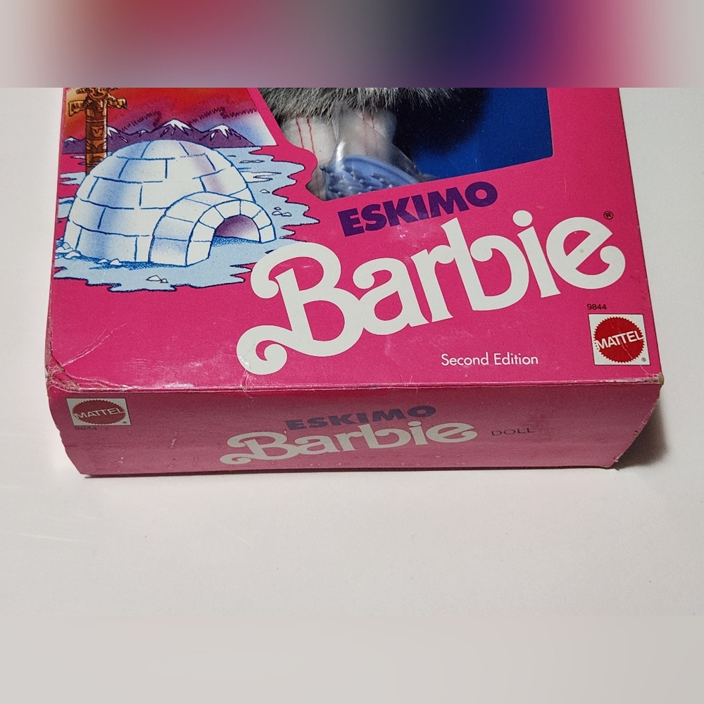 1990 Eskimo Barbie Dolls Of The World Collection Vintage Doll 21 - Picture 6 of 9
